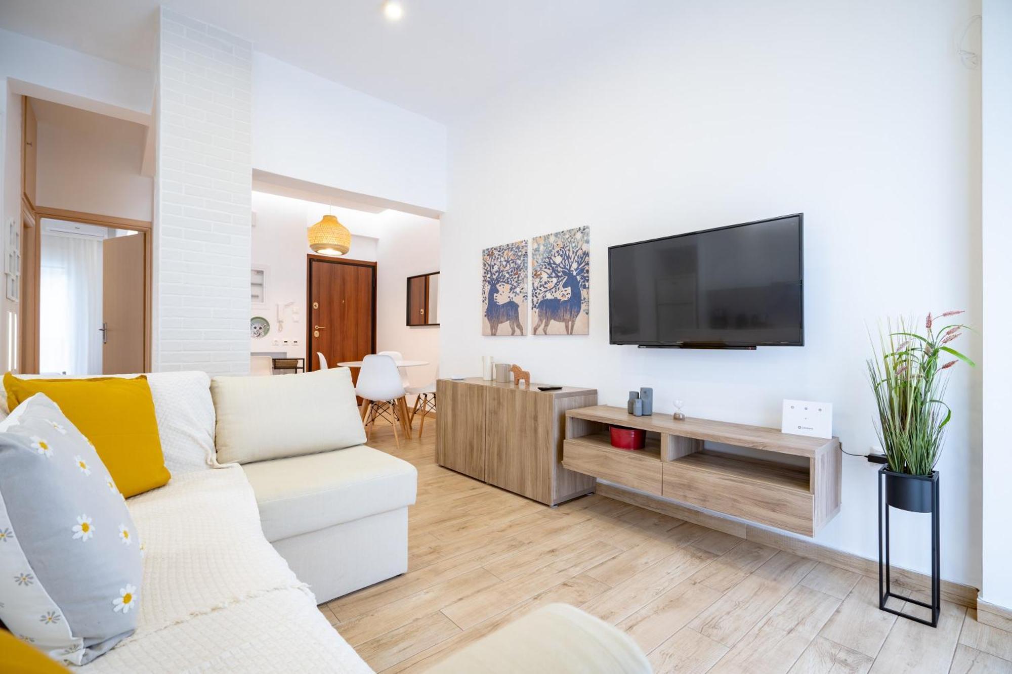 Train Station Flat For 4 Persons 公寓 雅典